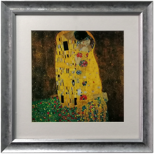 Cuadro "el beso" de gustav klimt 2