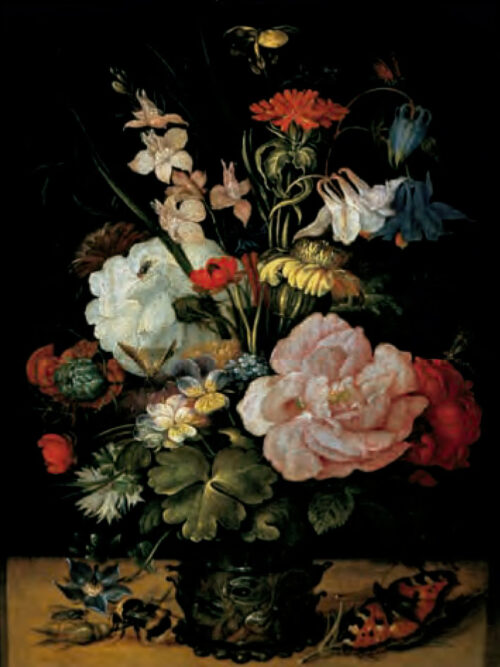 Fiori dentro un vaso