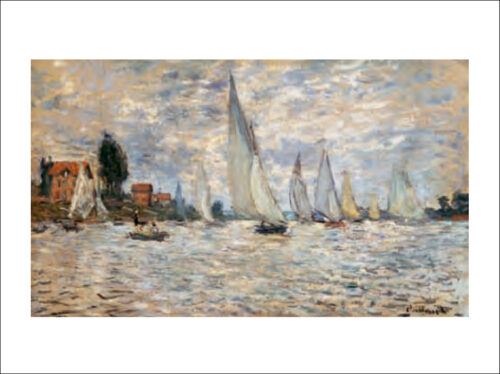 Les barques-regates a Argenteuil