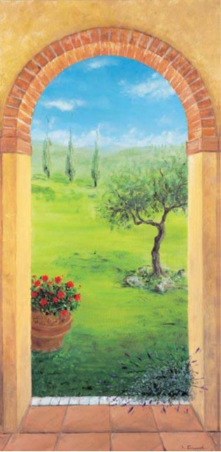 Portico a gambassi