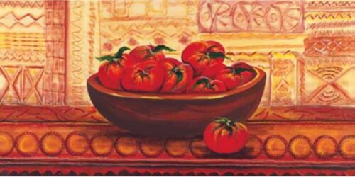 Vaso di pomodori